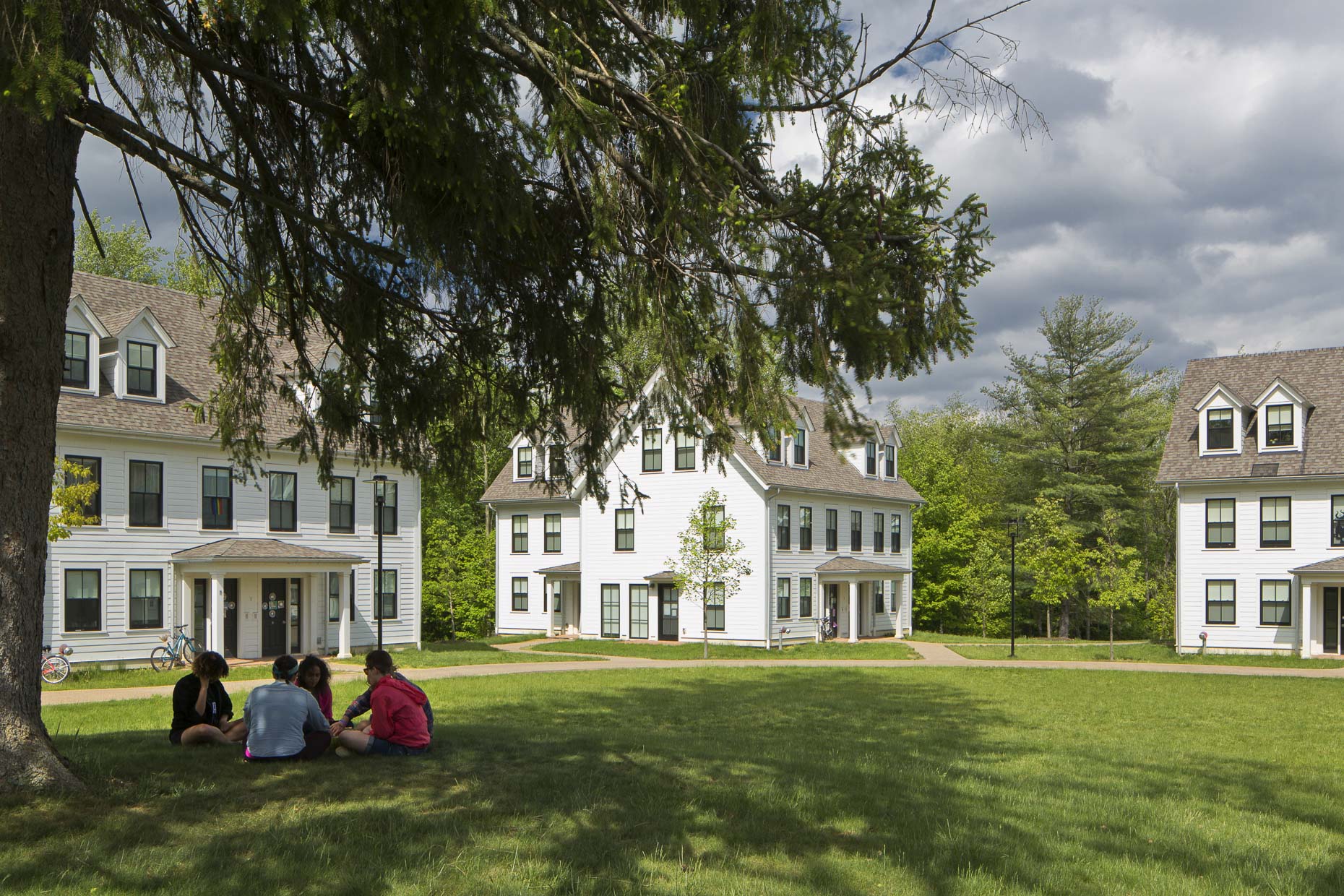 North Campus Housing at Kenyon College photographed by Brad Feinknopf based in Columbus, Ohio