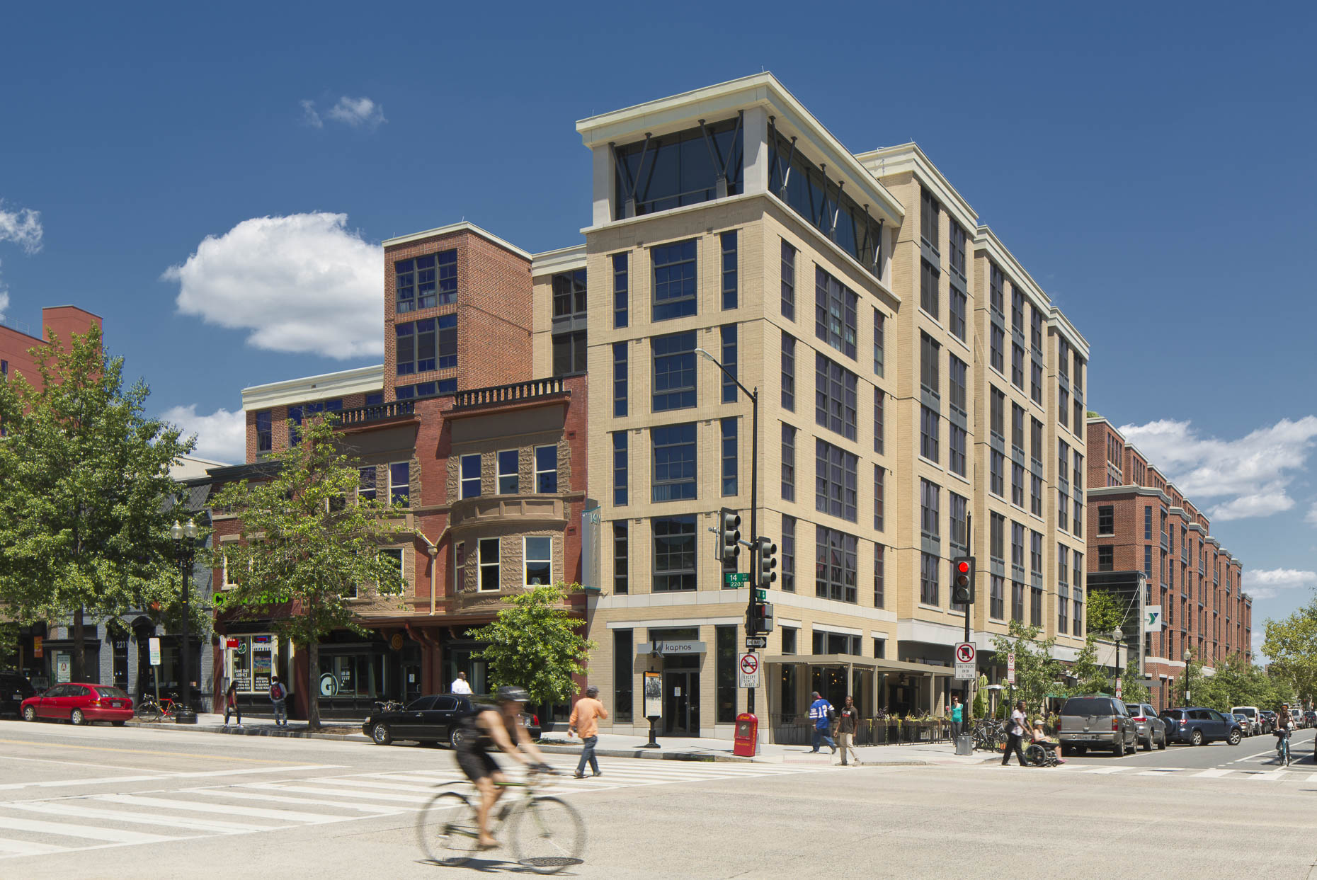 14th & W Street NW / YMCA Anthony Bowen by HOK Photographed by Brad