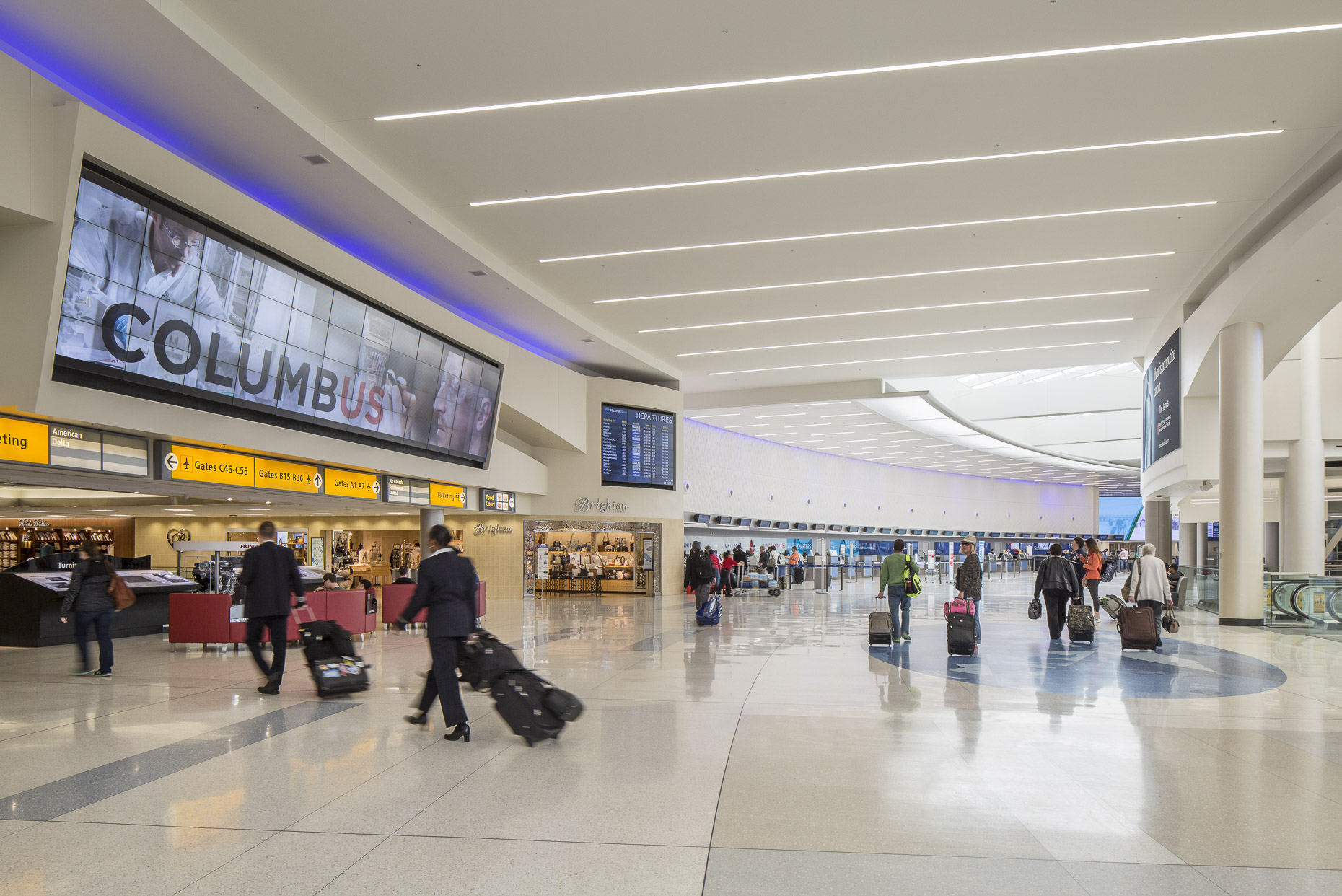 John Glenn International Airport Revitalization By AECOM Turner   Brad Feinknopf 10166 11 