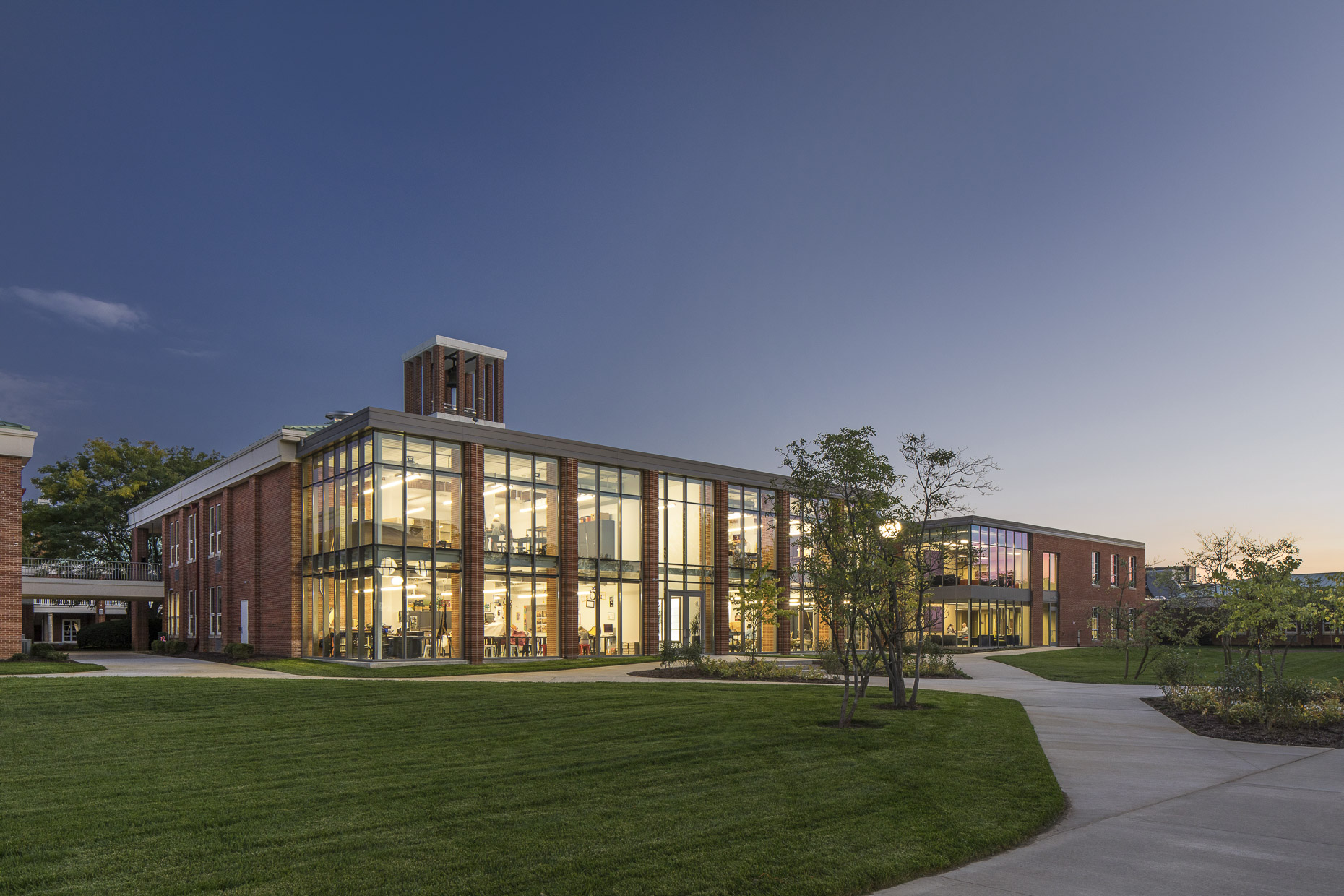 Columbus Academy by The Collaborative photographed by Brad Feinknopf based in Columbus, Ohio