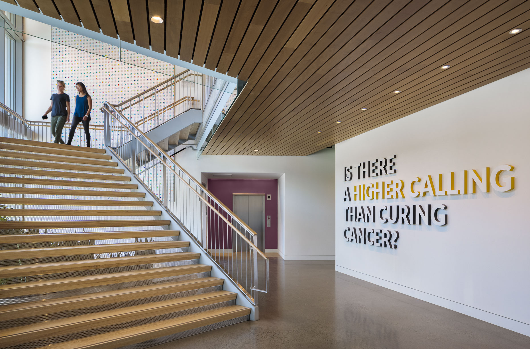OHSU Knight Cancer Research Center by SRG Partnership photographed by Brad Feinknopf based in Columbus, Ohio