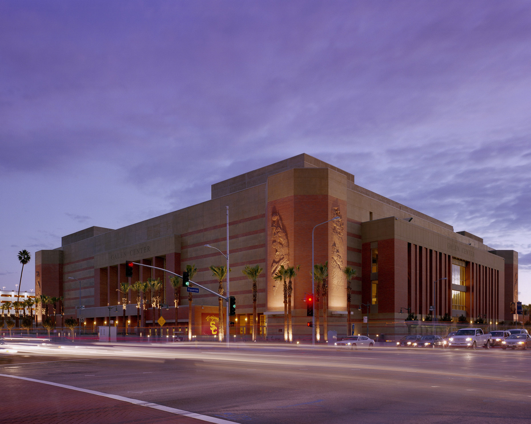 USC Galen Center by HNTB photographed by BRad Feinknopf based in Columbus, Ohio
