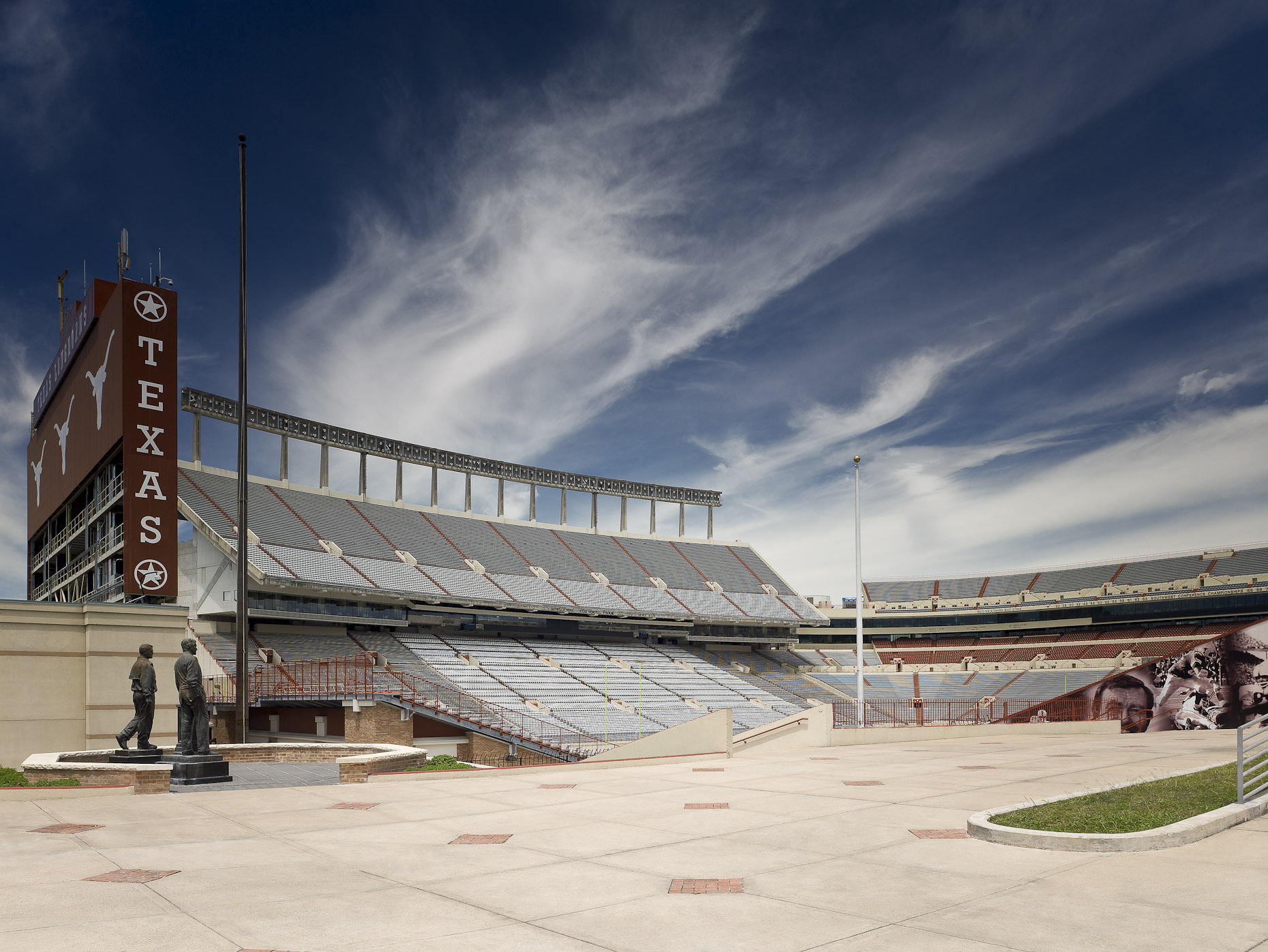 University of Texas at Austin Darrell K Royal Memorial Stadium by Heery International photographed by Brad Feinknopf based in Columbus, Ohio