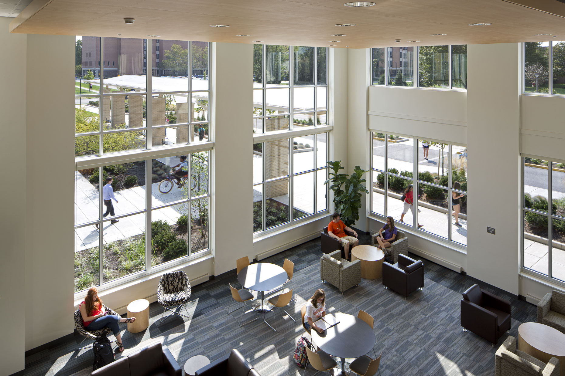 BGSU Dormitories by DesignGroup photographed by BRad Feinknopf based in COlumbus, Ohio