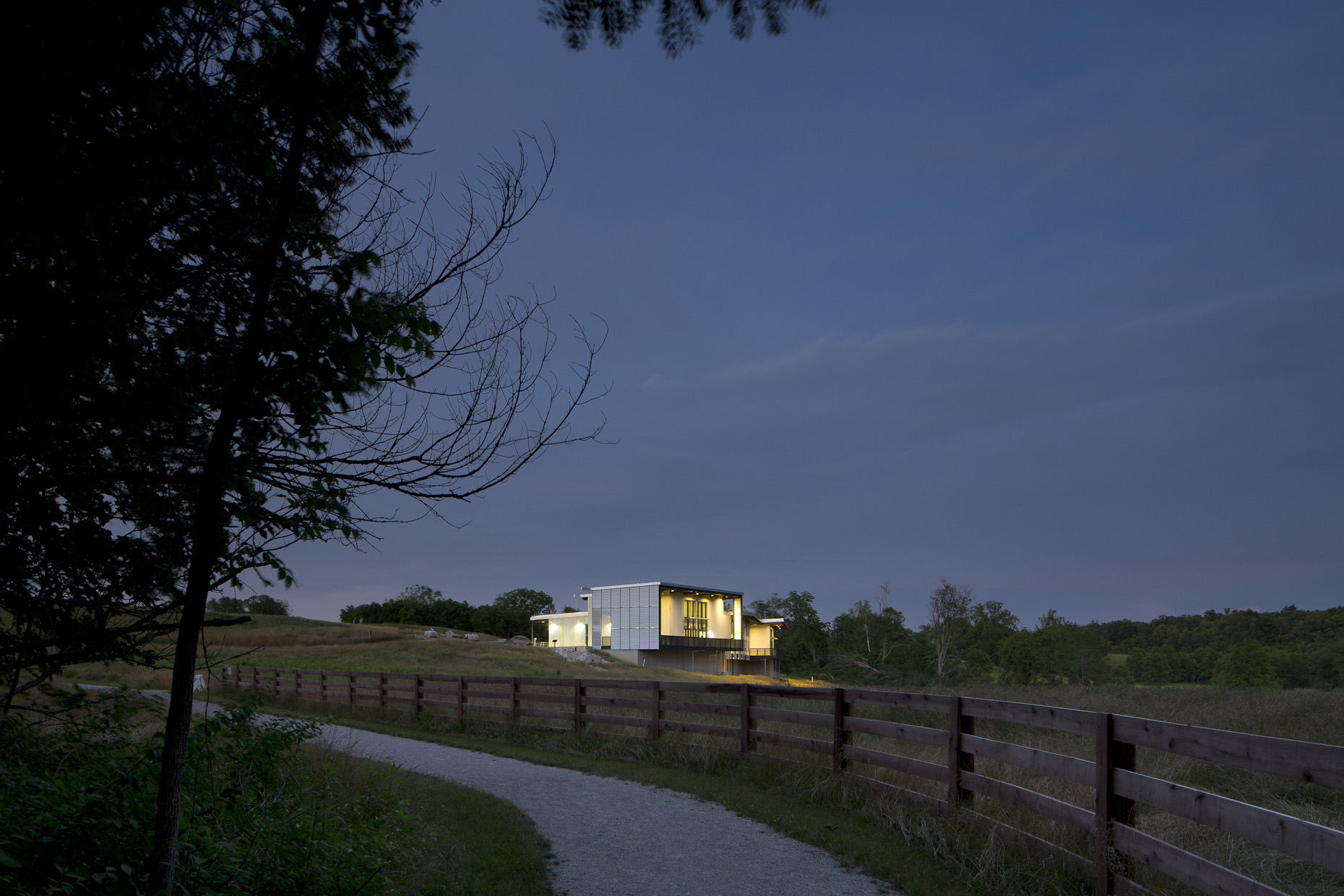 Battelle-Darby Creek Nature Center by DesignGroup photographed by BRad Feinknopf based in Columbus, Ohio