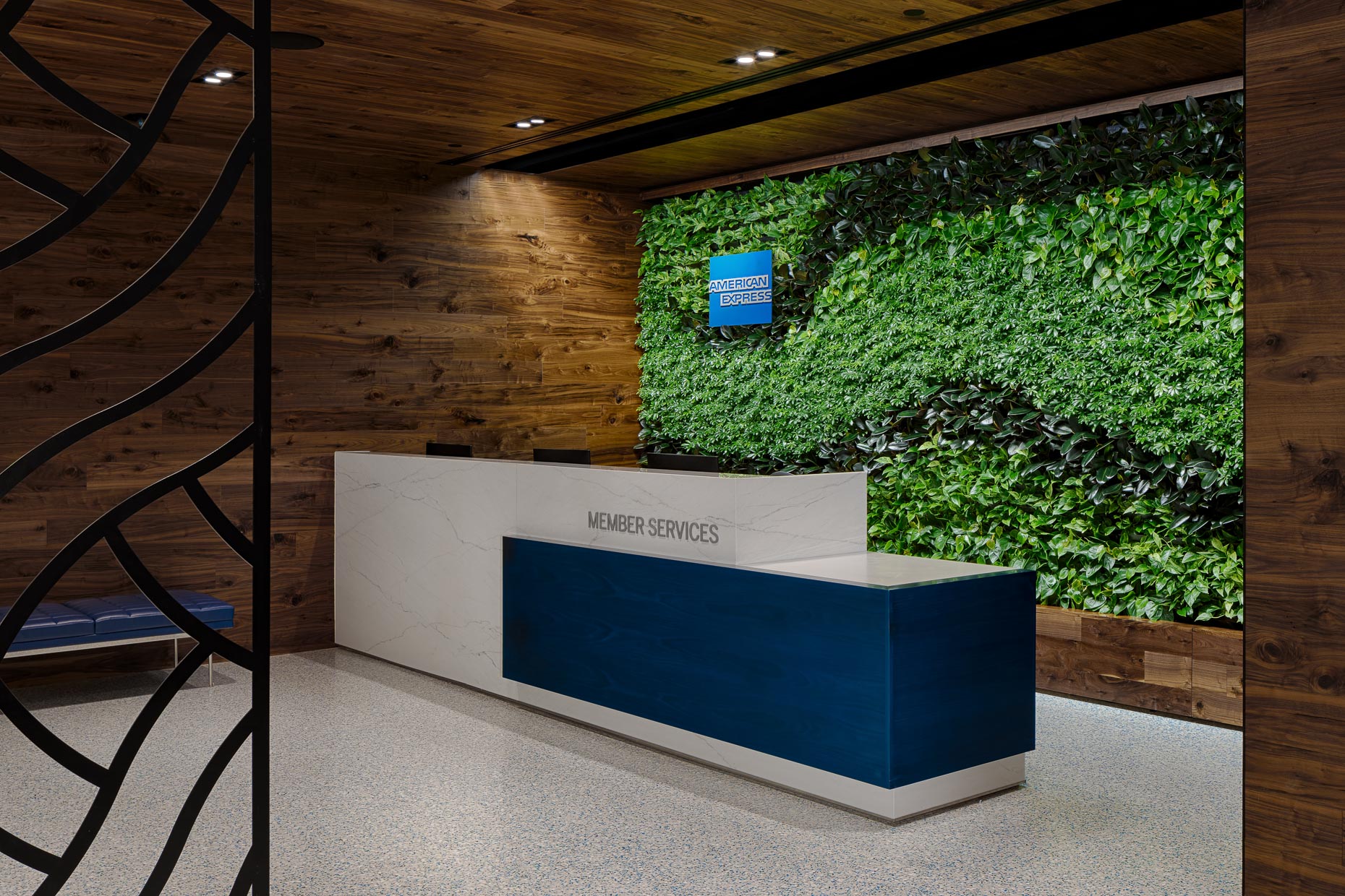 Charlotte Douglas International Airport AMEX Centurion Lounge for American Express photographed by Brad Feinknopf based in Columbus, Ohio