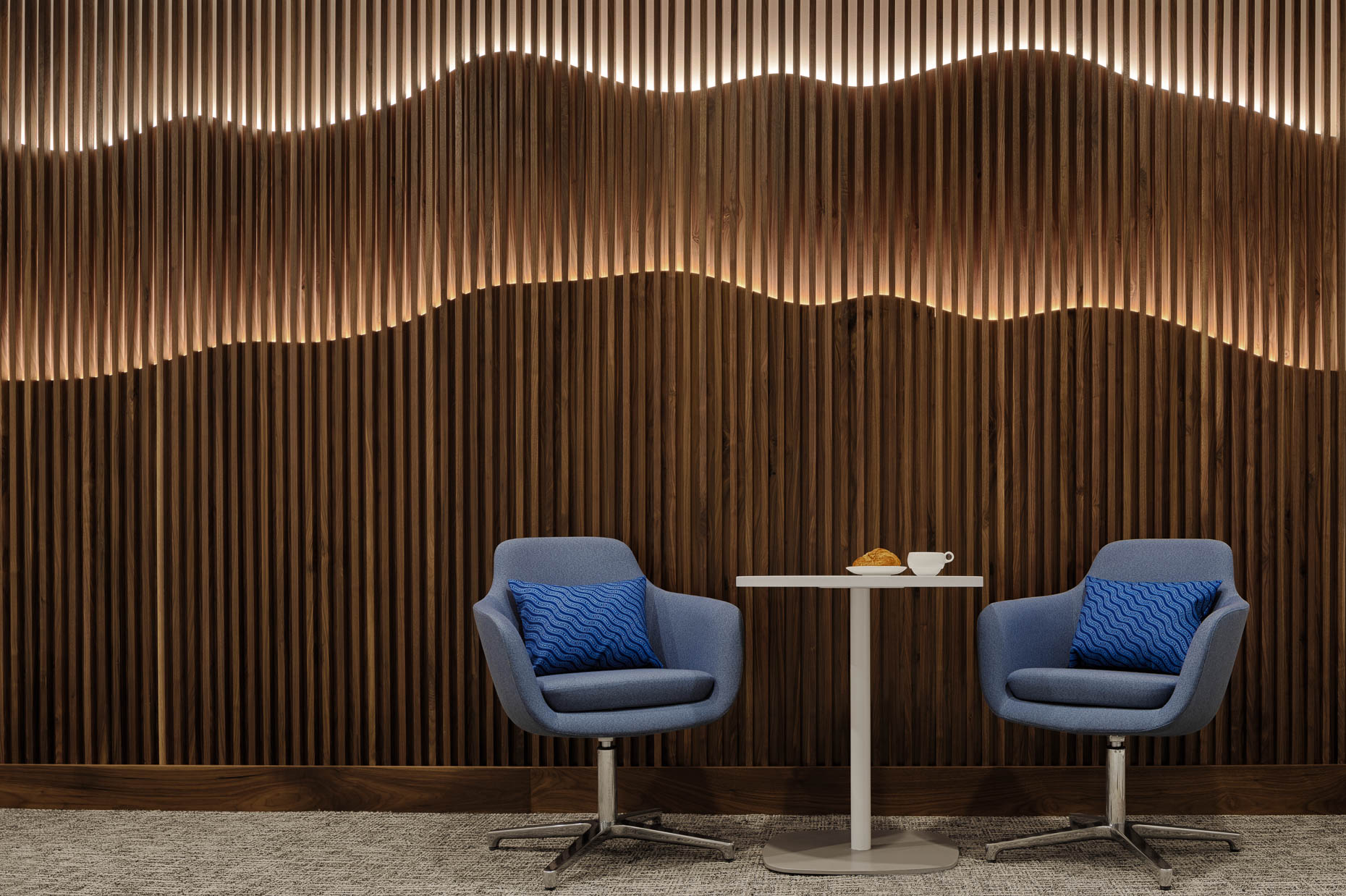 Los Angeles International Airport AMEX Centurion Lounge for American Express photographed by Brad Feinknopf based in Columbus, Ohio
