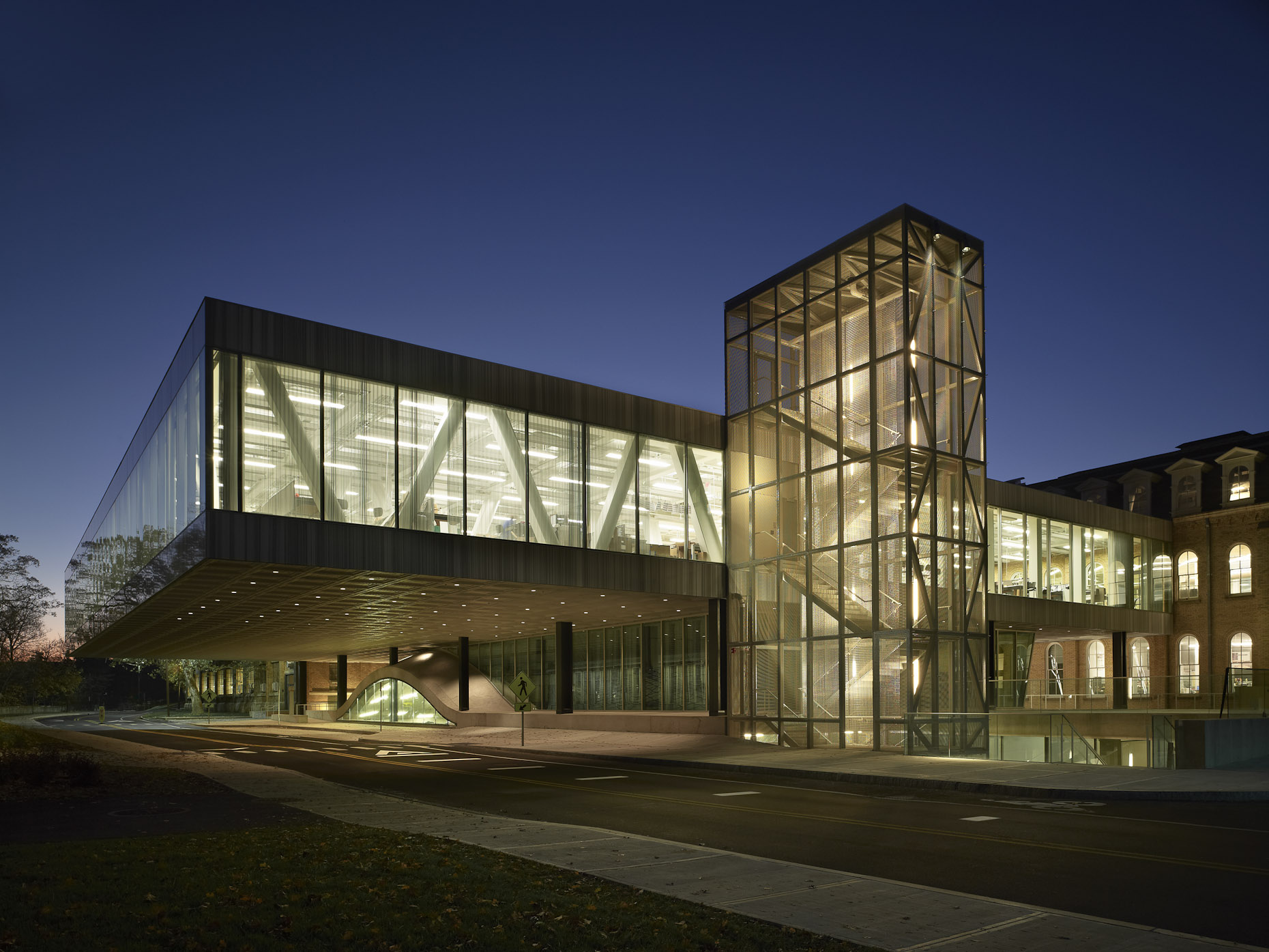 Milstein Hall at Cornell University by OMA photographed by Brad Feinknopf based in Columbus, Ohio