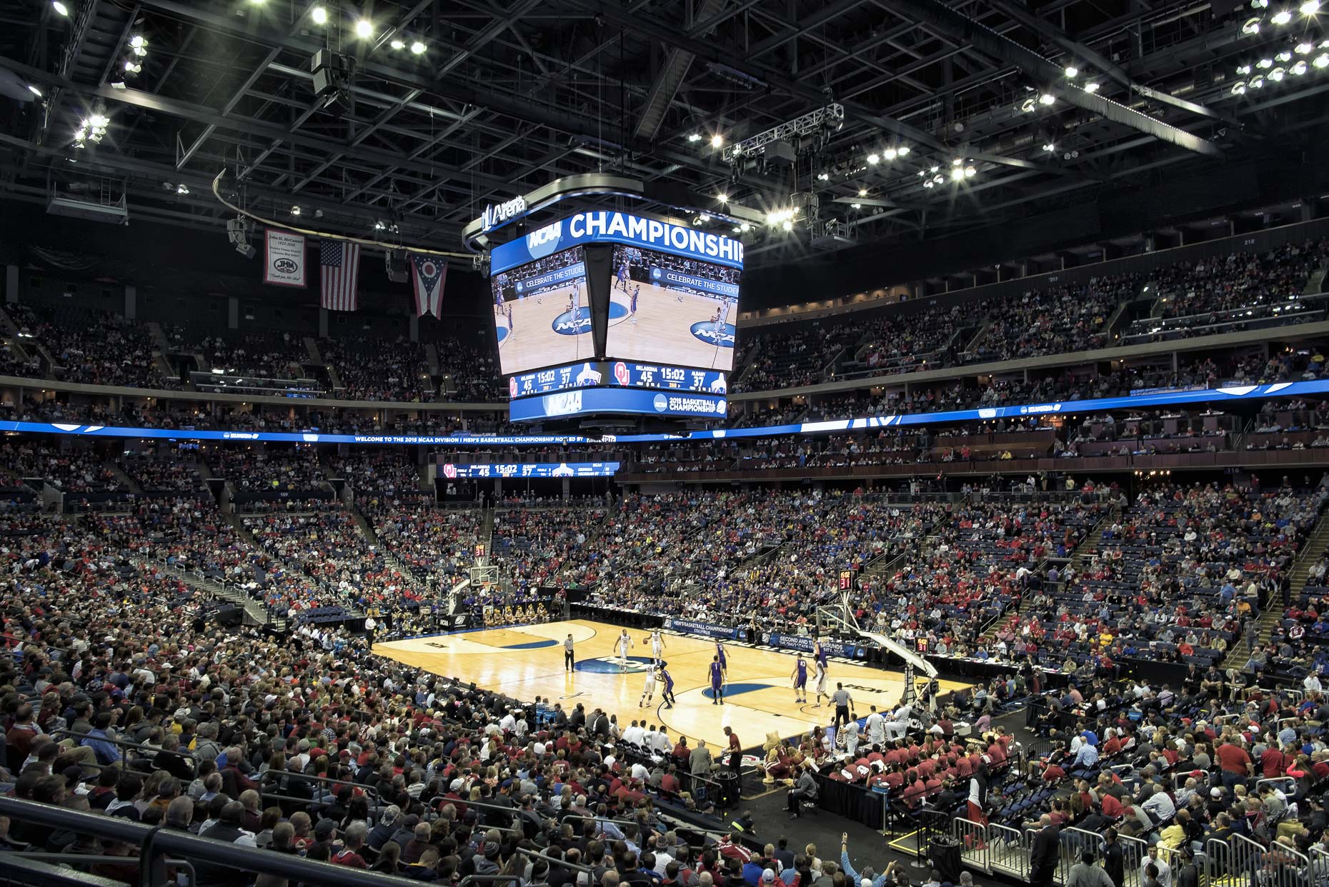 Nationwide Arena by HOK photographed by Lauren K Davis based in Columbus, Ohio