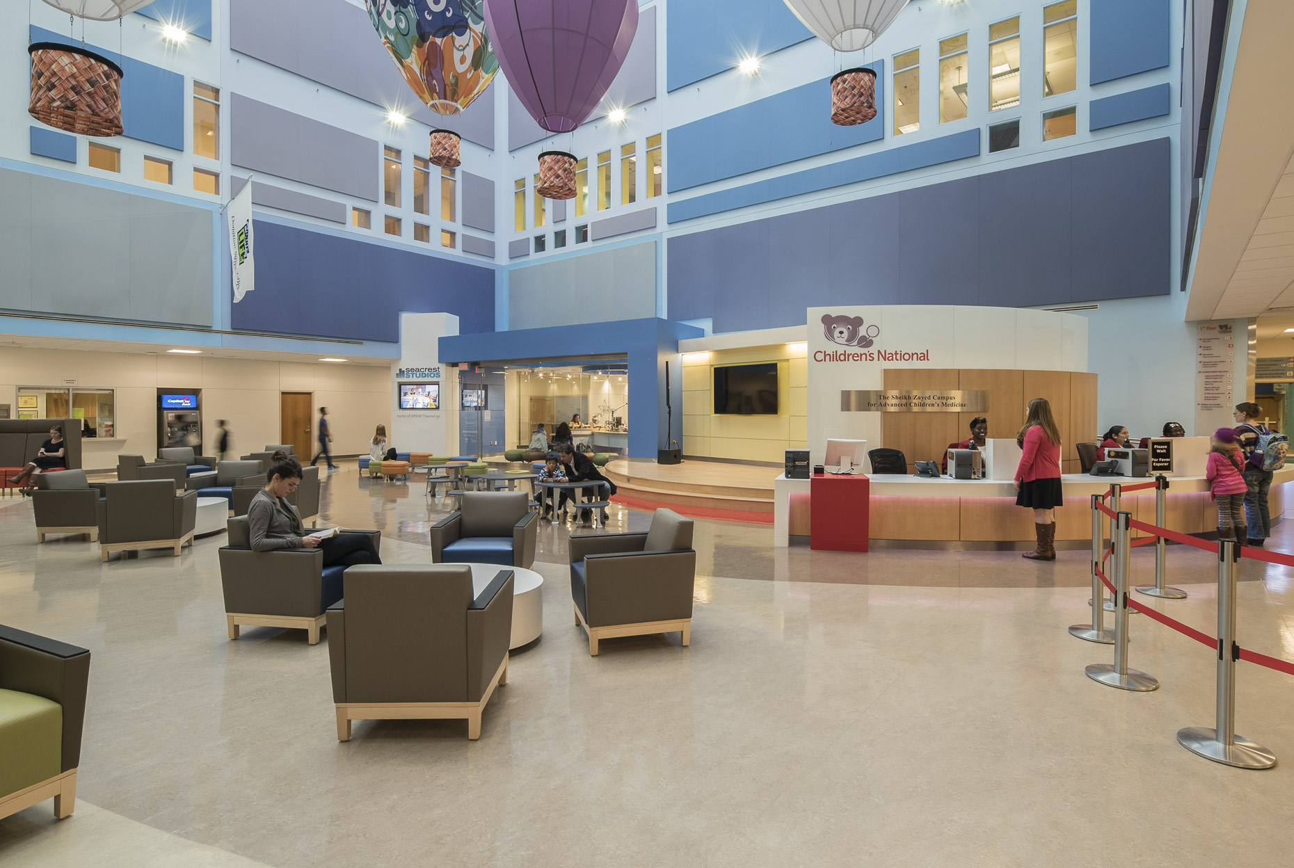 Children's National Medical Center Atrium by FKP Architects