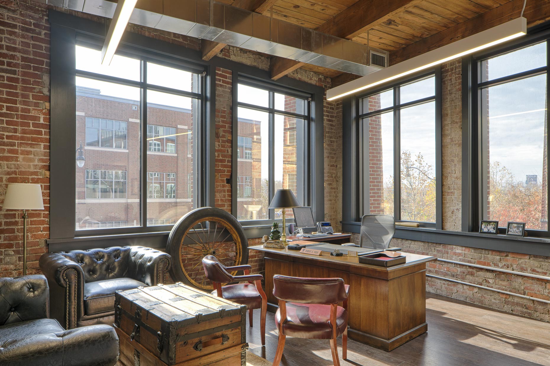ODW Offices at The Buggyworks by M+A Architects & Turner Construction photographed by Lauren K Davis based in Columbus, Ohio