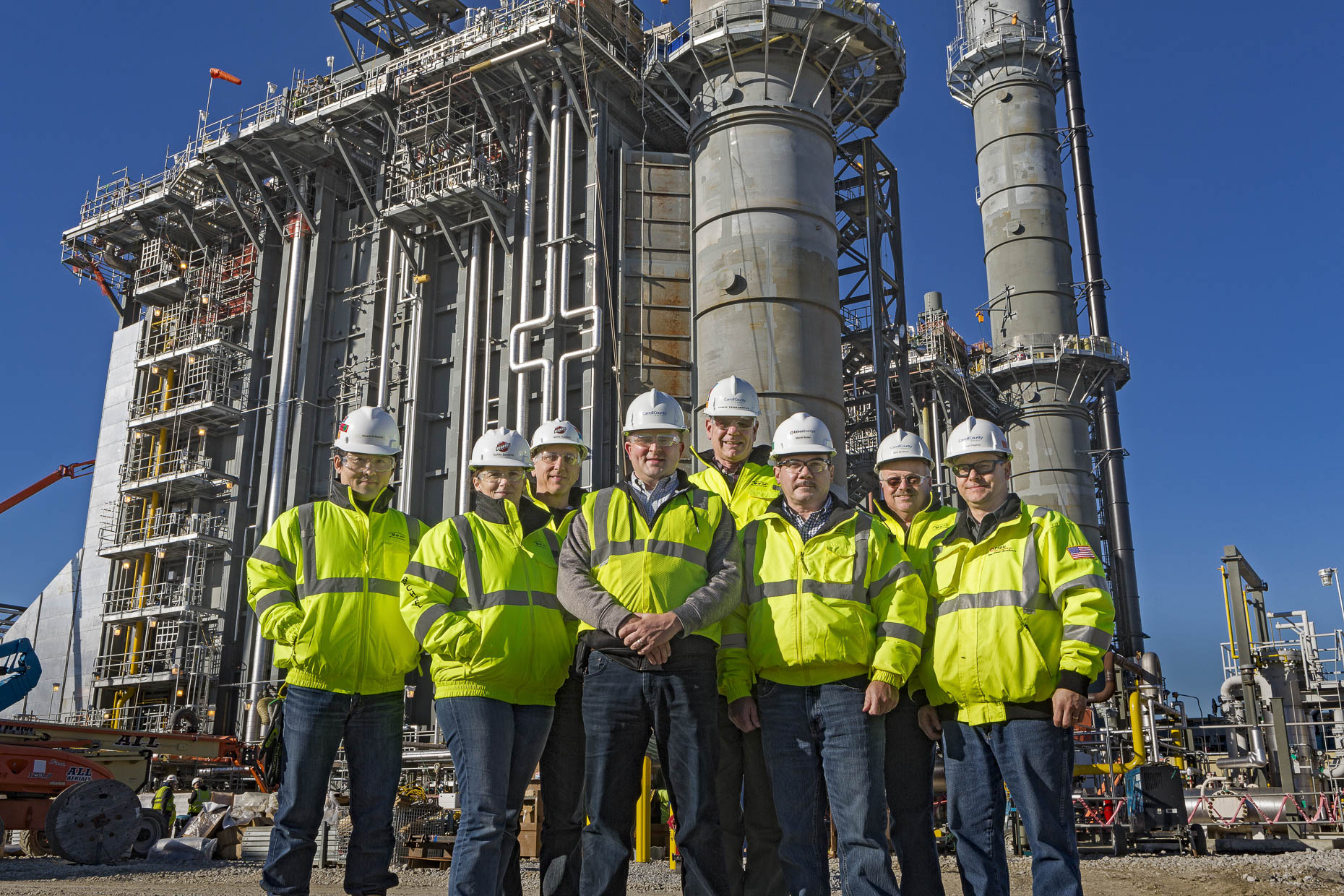 Advanced Power Owners at the Carroll County Energy Plant photographed by Lauren K Davis