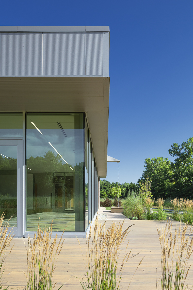 The Grove Lodge at Scioto Grove Metro Park by Paros Architecture & Design photographed by Lauren K Davis based in Columbus, Ohio