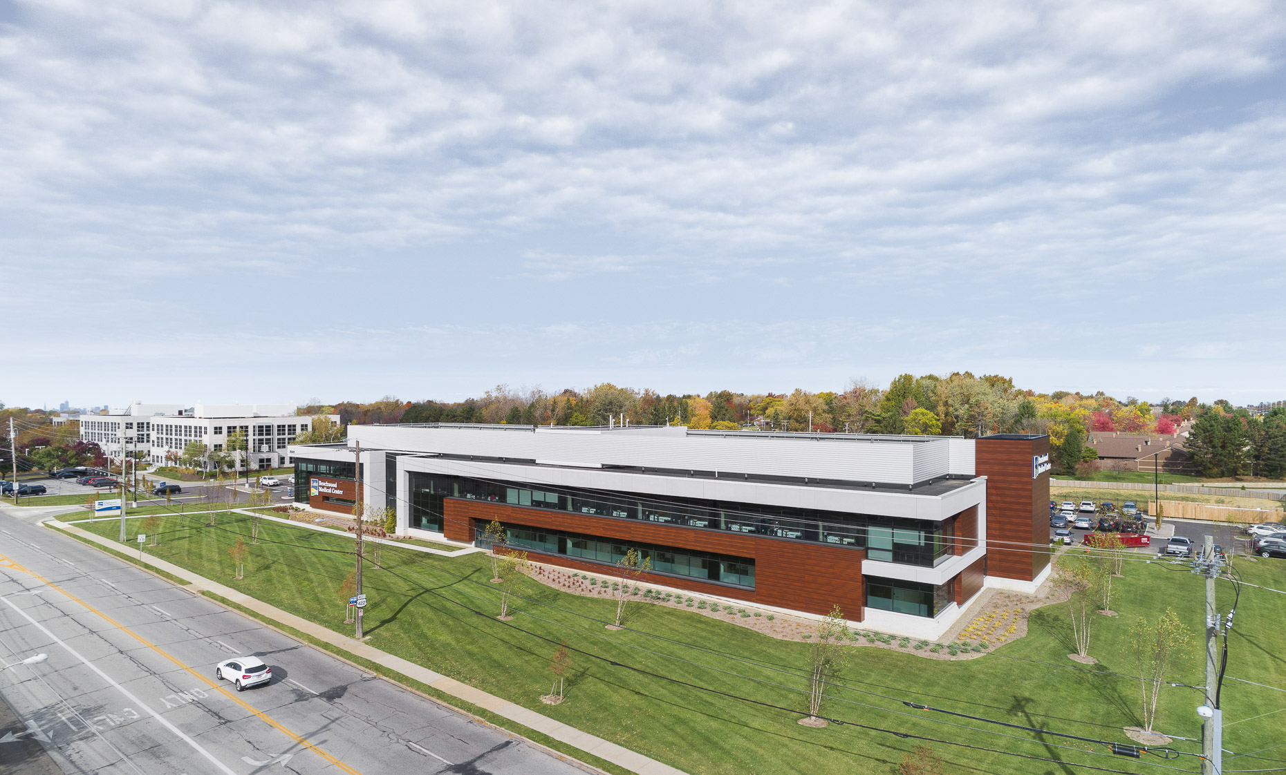 LakeHealth Beachwood Medical Center by Hasenstab Architects photographed by Lauren K Davis based in Columbus, Ohio