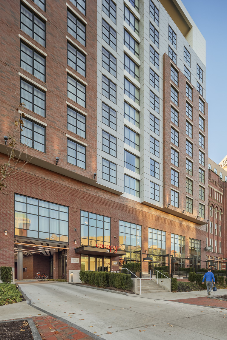 Canopy by Hilton Columbus - Short North by Prime AE & Turner Construction photographed by Lauren K Davis based in Columbus, Ohio
