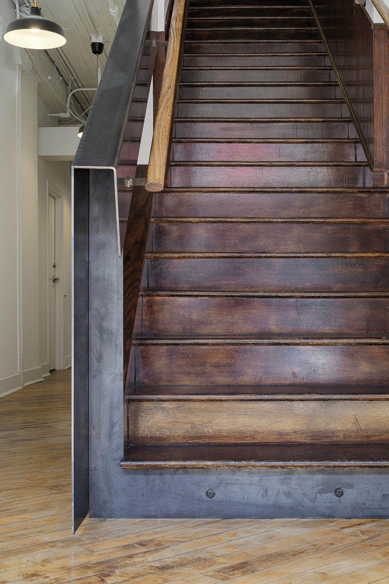 Factory No.6 Stair by JBAD photographed by Lauren K Davis based in Columbus, Ohio