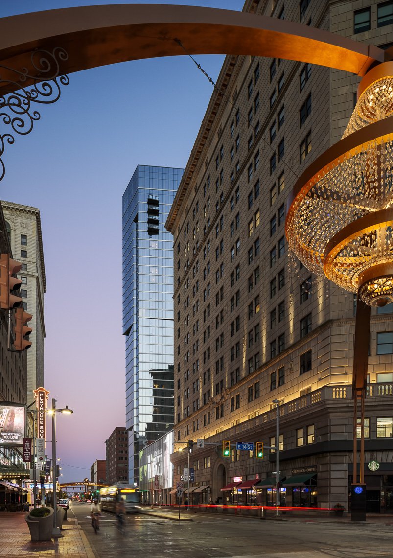 The Lumen at Playhouse Square by Solomon Cordwell Buenz & Gilbane photographed by Lauren K Davis based in Columbus, Ohio